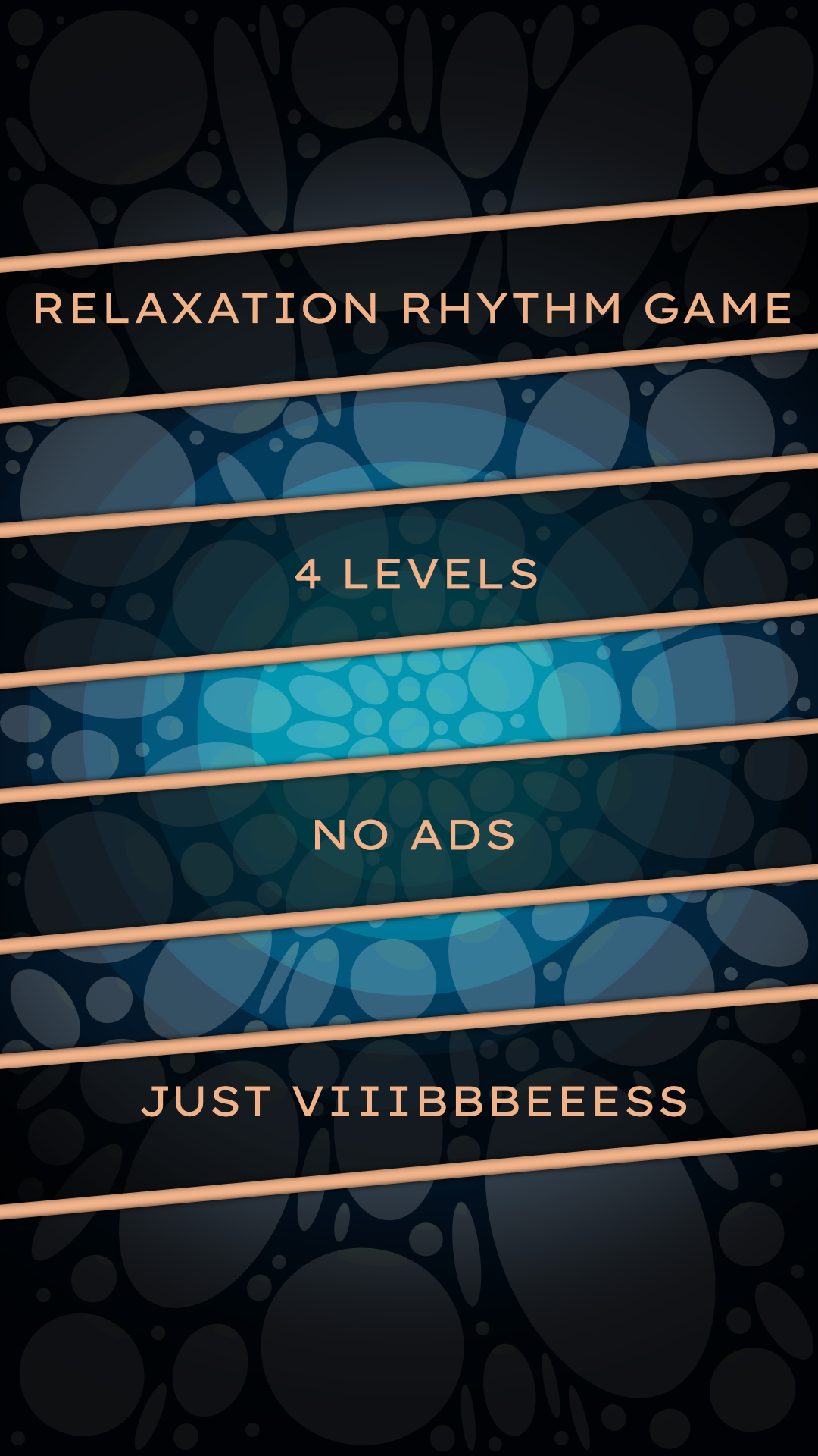 Ripple Beat: Relaxation rhythm game features